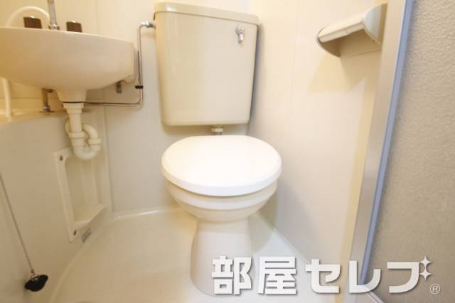 トイレ　きれいしています。