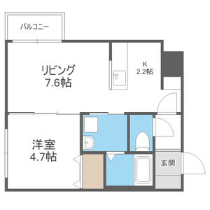 メゾンＭＴ手稲本町の間取り