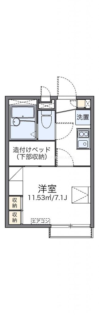 神奈川県相模原市南区相模大野５（アパート）の賃貸物件の間取り