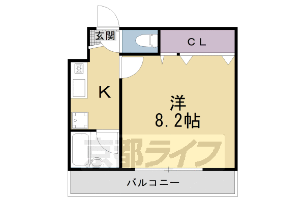 ＣＲＥＳＣＥＮＴ　ＵＮＯの間取り