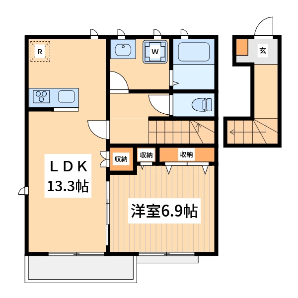 ユアメゾン大塚の間取り