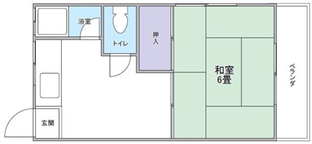 KEIハイツの間取り