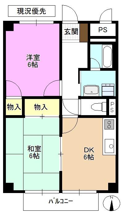 フェニックス10の間取り