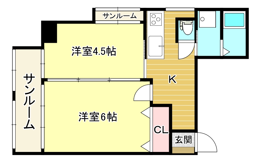 浜島ビルの間取り