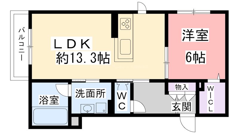 ShaMaison遊源-3の間取り