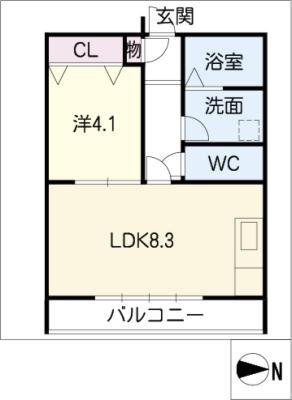 Ｃｏｃｏａの間取り