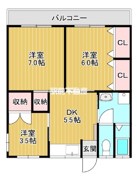 五月荘の間取り