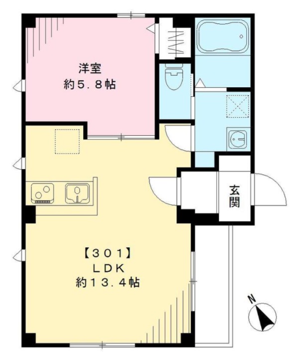 ラシーネの間取り写真