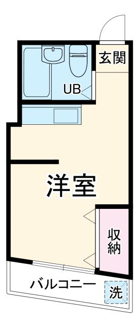 各務原市那加桐野町のアパートの間取り