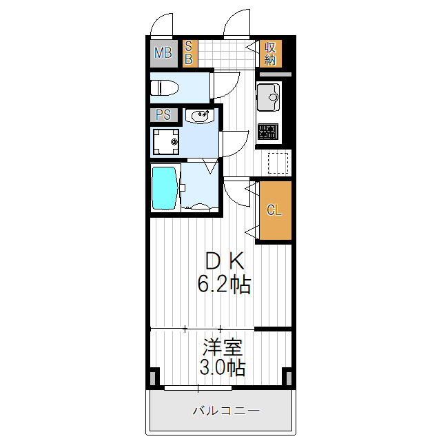 リアライズ鶴橋東IIの間取り