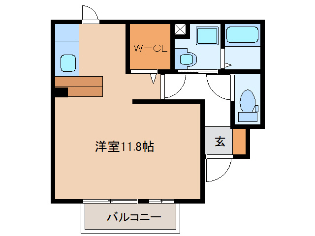 エスポワール高崎の間取り