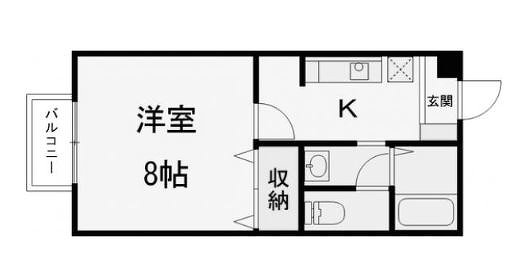 アイリス今伊勢の間取り