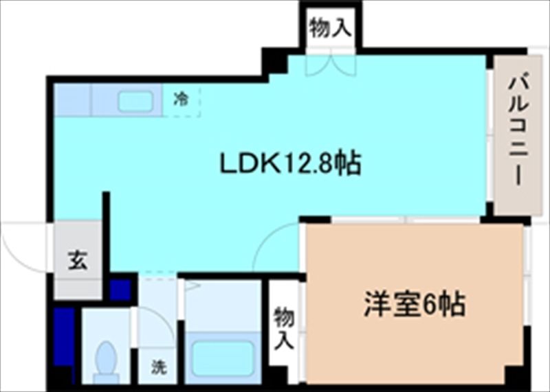 プロスパーヤマキの間取り