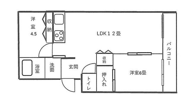 グリーンヒルズ中野木の間取り