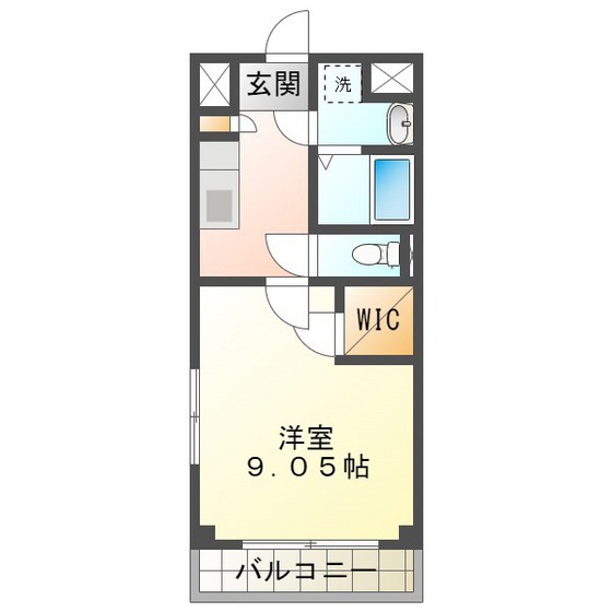 グランデューク算所の間取り