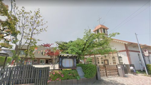 幼稚園・保育園　久留米天使幼稚園久留米天使こども園（幼稚園・保育園）まで243m