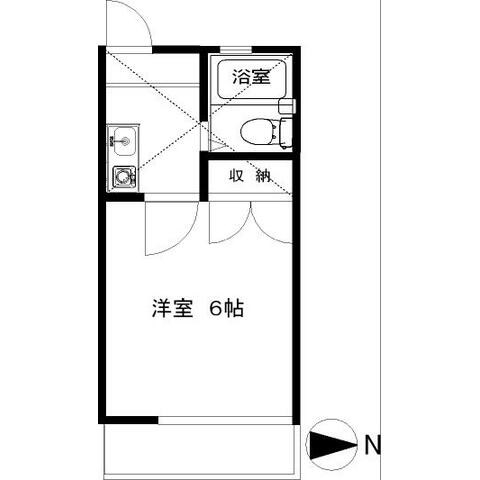 湘南台ドミール２１Ａの間取り