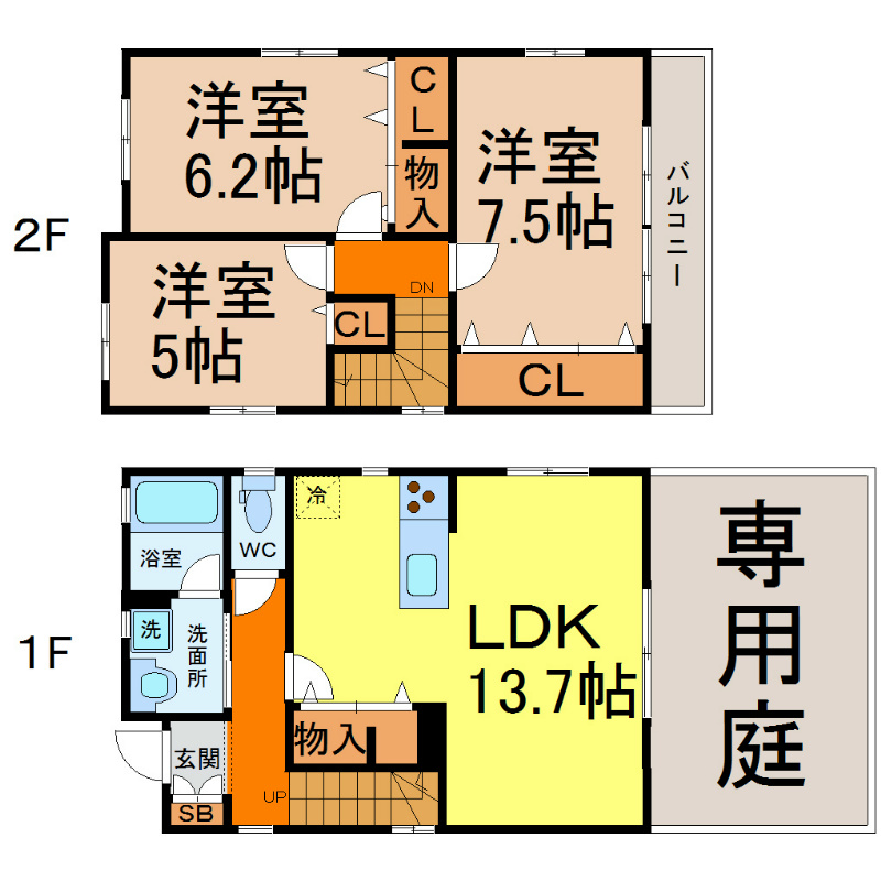 【名古屋市南区源兵衛町のその他の間取り】