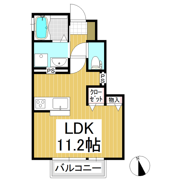 アヴァンセ御所の間取り