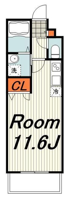 横浜市戸塚区深谷町のマンションの間取り