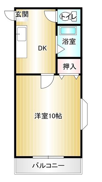 アンソレイユの間取り