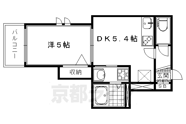 シャーメゾン住吉の間取り