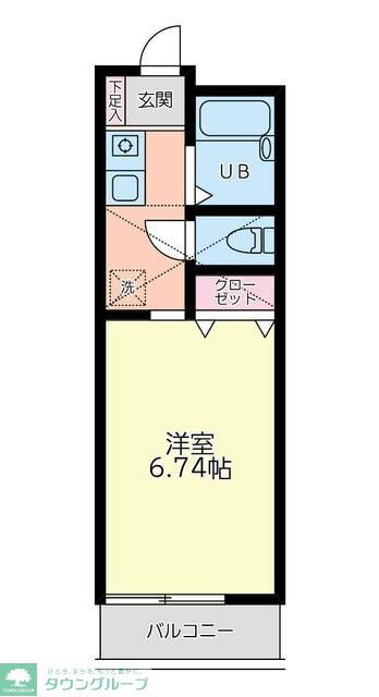 タプラすみよし台Ａの間取り