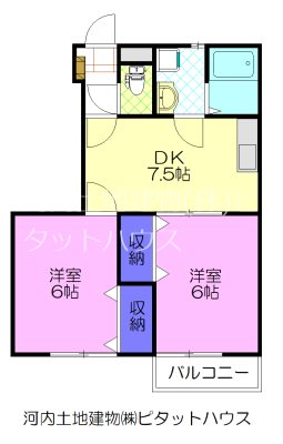 ハッピーライフの間取り