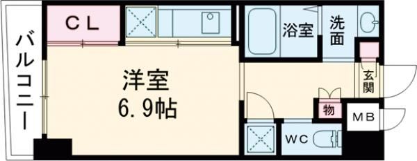ＭＧＡ城内の間取り