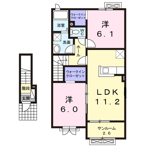 ラッフィナート2_間取り_0