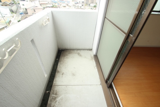 バルコニー　※別部屋の写真です