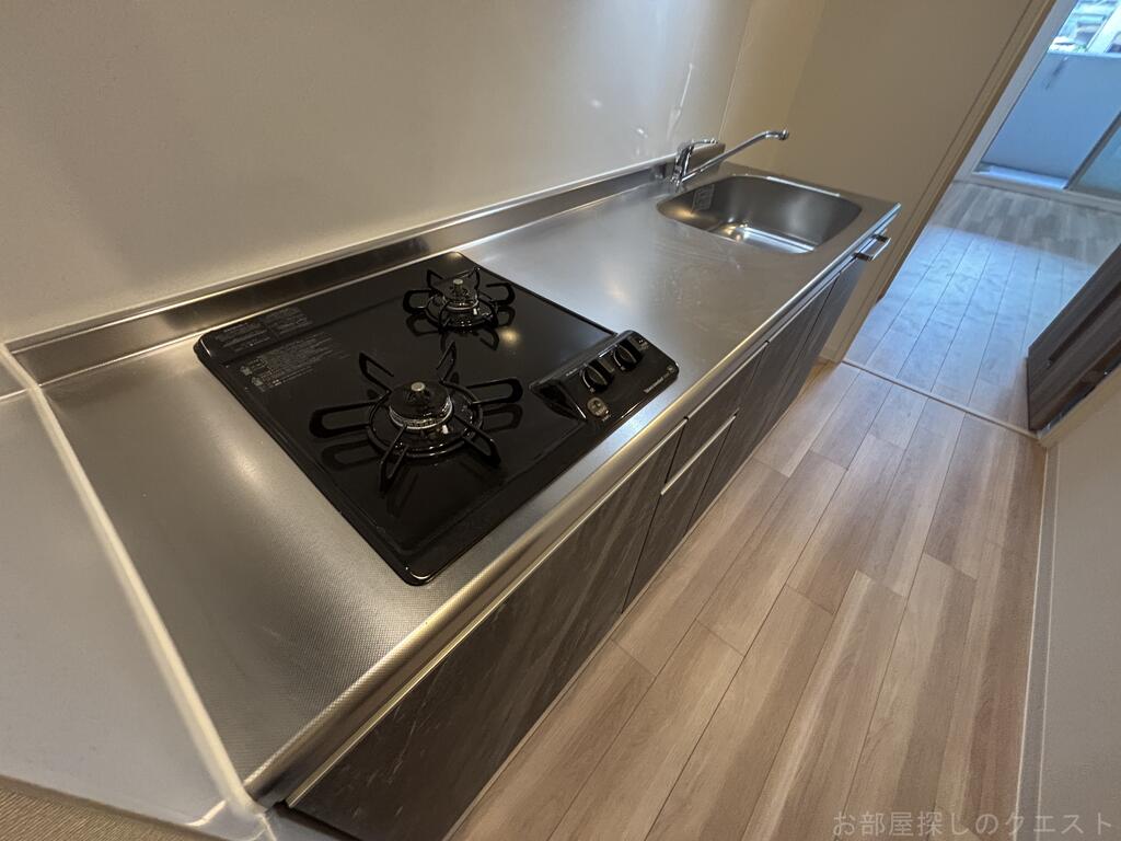 キッチン　（写真は建築中モデル）