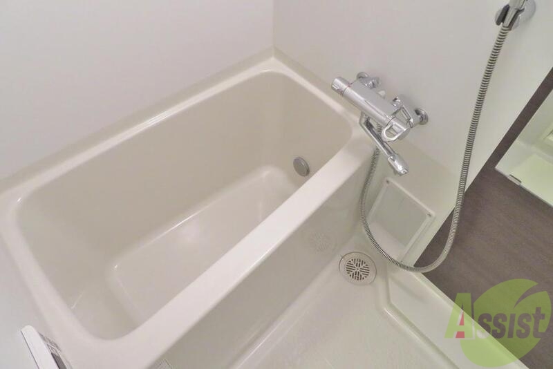 バス・シャワールーム　追い焚き機能が付いてるのでいつでもポカポカですね