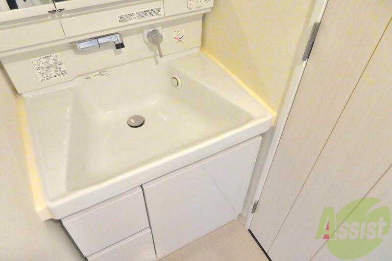 洗面設備　オシャレなシャンプードレッサーです。これまた嬉しいですね