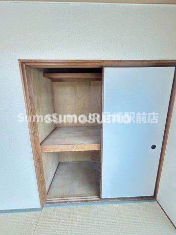 収納　収納があります