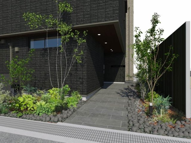 エントランス　完成パース