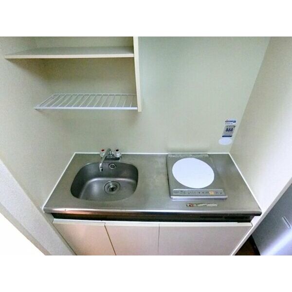 キッチン　１口コンロ付きのキッチンです！