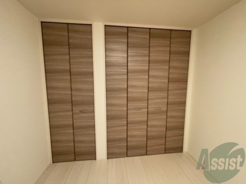 収納　ここに収納があります。収納があると部屋が広く使えます。