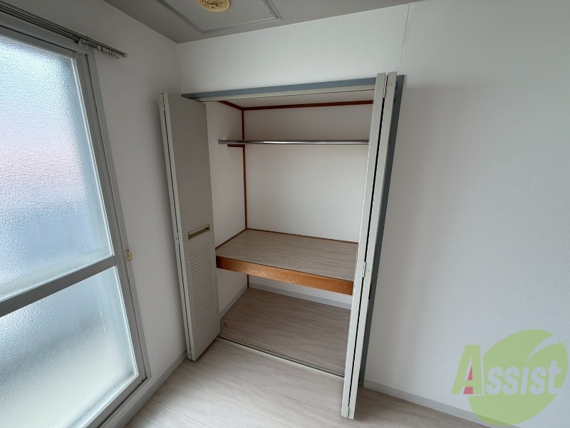 収納　収納もバッチリあるのでお部屋が片付きますよ！