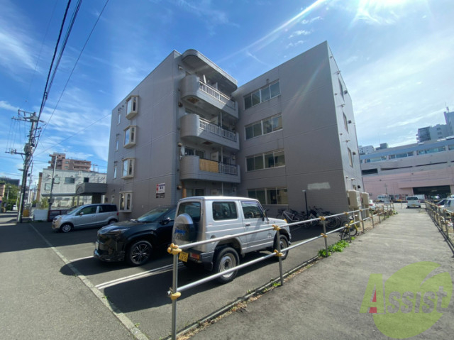 建物外観　札幌市中央区北二条西「ハイツベールシバ」