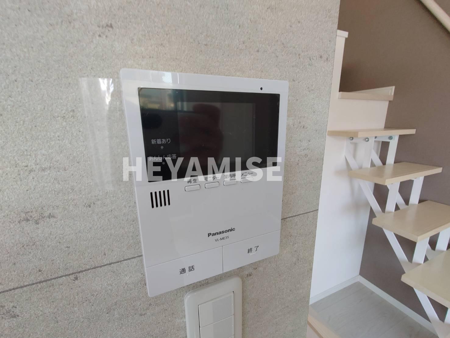 セキュリティ　※室内画像は別号室のもの