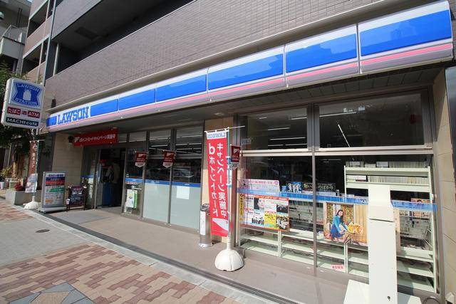 コンビニ　ローソン 大阪城北詰駅前店（コンビニ）まで129m