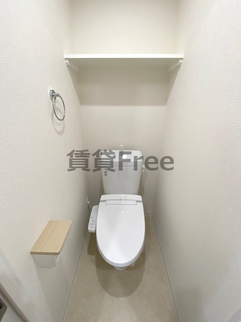 トイレ　完成予想図です、同一タイプの画像です