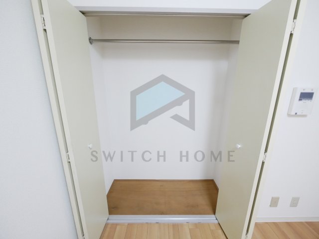 収納　広々収納付きです