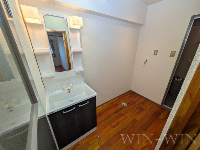 洗面設備　イメージ（同建物内別部屋の写真です）