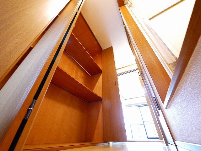 収納　大きなスペースがあり、収納には困りません