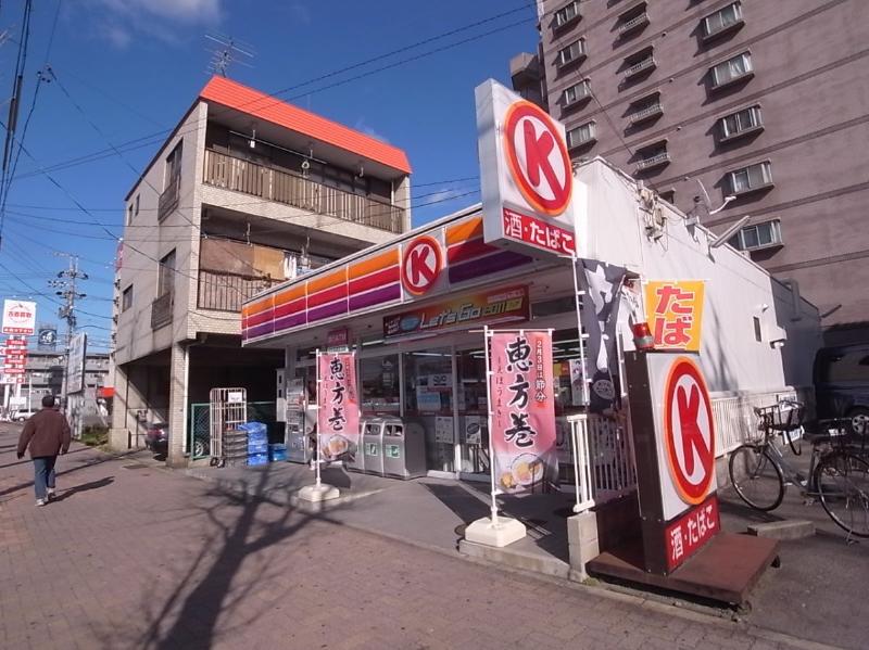 コンビニ　サークルＫ大江店（コンビニ）まで112m