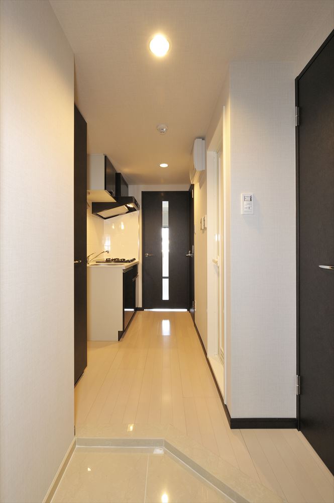 玄関　明るい玄関です