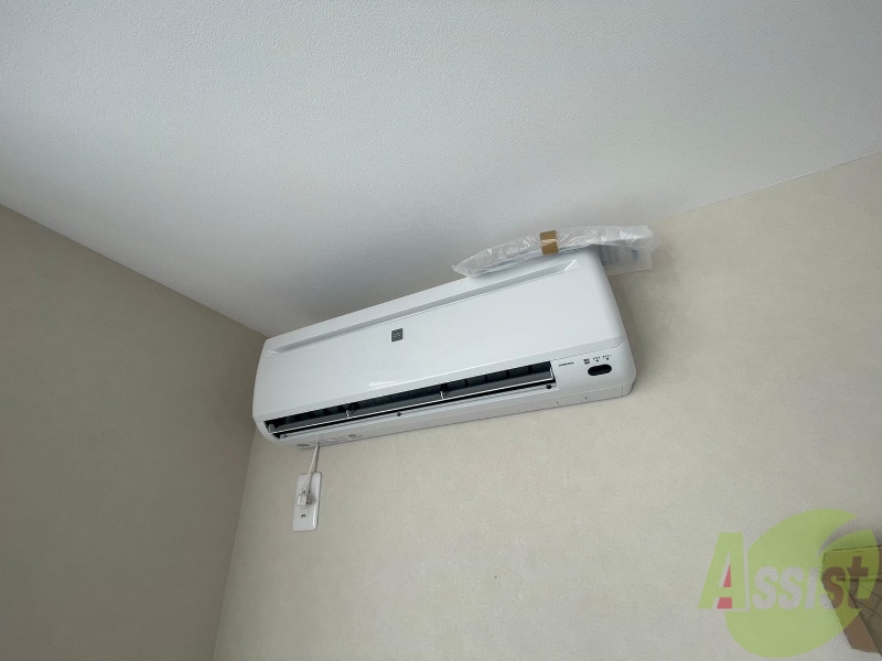 その他設備　こちらはエアコンが設置されております！夏場も快適です！