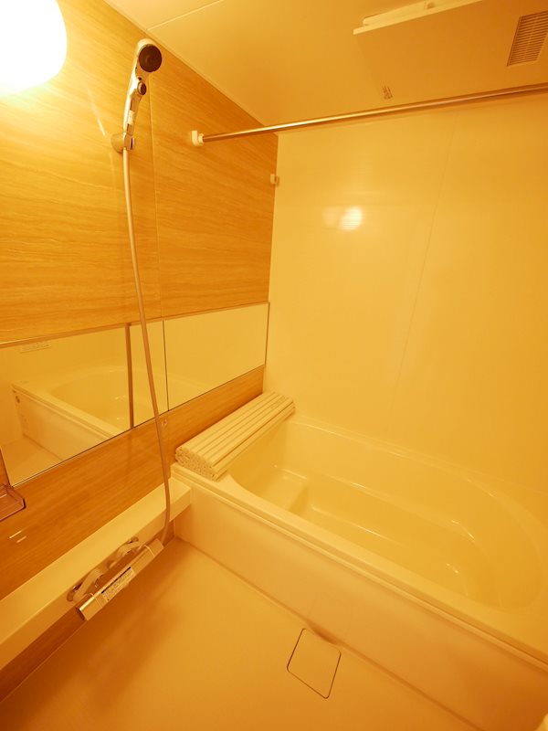 バス・シャワールーム　追焚き給湯、シャワー